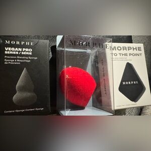 Morphe Black To The Point Puff
Set of 3